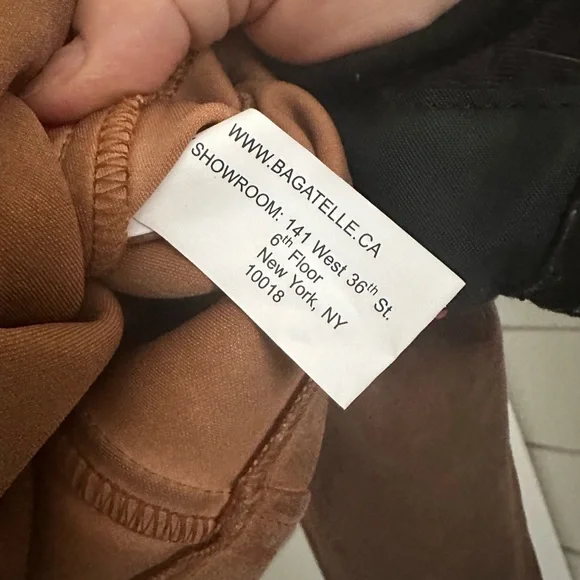 Bagatelle Tan sude feel Jacket size small chest 34” L 22 - Picture 5 of 6